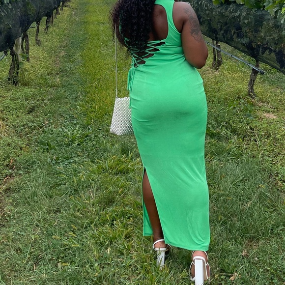 Green Bodycon dress - Picture 6 of 6